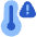 Beware Temperature Icon from Plump Flat Set