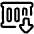 Container Unload Icon from Plump Line Set