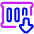 Container Unload Icon from Plump Neon Set