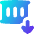 Container Unload Icon from Flex Gradient Set