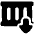 Container Unload Icon from Plump Solid Set