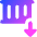Container Unload Icon from Core Gradient Set
