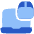 Online Package Icon from Plump Flat Set