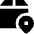 Package Location Icon from Sharp Solid Set