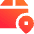 Package Location Icon from Sharp Gradient Set