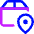 Package Location Icon from Core Neon Set