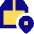 Package Location Icon from Sharp Pop Set