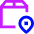 Package Location Icon from Sharp Neon Set