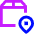 Package Location Icon from Sharp Neon Set
