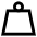 Product Weight Icon from Sharp Line Set