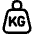 Product Weight Kg Icon from Flex Line Set