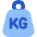Product Weight Kg Icon from Flex Flat Set