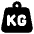 Product Weight Kg Icon from Core Solid Set