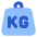 Product Weight Kg Icon from Core Flat Set