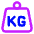 Product Weight Kg Icon from Core Neon Set