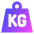 Product Weight Kg Icon from Sharp Gradient Set