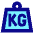 Product Weight Kg Icon from Sharp Pop Set