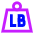 Product Weight Lb Icon from Sharp Neon Set
