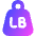 Product Weight Lb Icon from Flex Gradient Set
