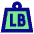Product Weight Lb Icon from Sharp Pop Set