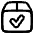 Shipment Check Icon from Plump Line Set