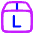 Shipment Package Large Icon from Plump Neon Set