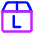 Shipment Package Large Icon from Core Neon Set