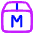 Shipment Package Medium Icon from Plump Neon Set
