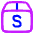 Shipment Package Small Icon from Plump Neon Set