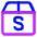 Shipment Package Small Icon from Core Neon Set