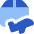 Shipment Plane Icon from Core Flat Set