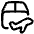 Shipment Plane Icon from Plump Line Set
