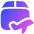 Shipment Plane Icon from Plump Gradient Set