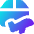 Shipment Plane Icon from Core Gradient Set