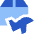 Shipment Plane Icon from Sharp Flat Set