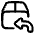 Shipment Previous Icon from Plump Line Set