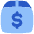 Shipment Price Icon from Flex Flat Set