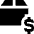 Shipment Price Icon from Sharp Solid Set