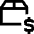 Shipment Price Icon from Sharp Line Set