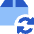 Shipment Refresh Icon from Sharp Flat Set