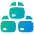 Shipment Stack Icon from Plump Gradient Set