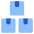 Shipment Stack Icon from Core Flat Set