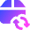 Shipment Sync Icon from Core Gradient Set