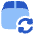 Shipment Sync Icon from Plump Flat Set