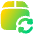 Shipment Sync Icon from Plump Gradient Set