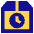Shipment Time Icon from Sharp Pop Set
