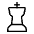 Chess King Icon from Ultimate Light Set | Free Download as SVG Vector and Transparent PNG | Streamline icons