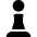 Chess Pawn Icon from Ultimate Bold Set