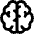 Brain Neurology Alternate Icon from Ultimate Bold Set