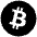 Bitcoin Icon from Font Awesome Solid Set